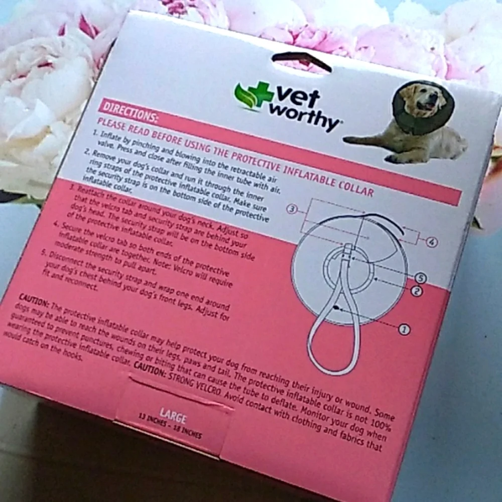 Protective Inflatable Dog Collar - Picture 2 of 4